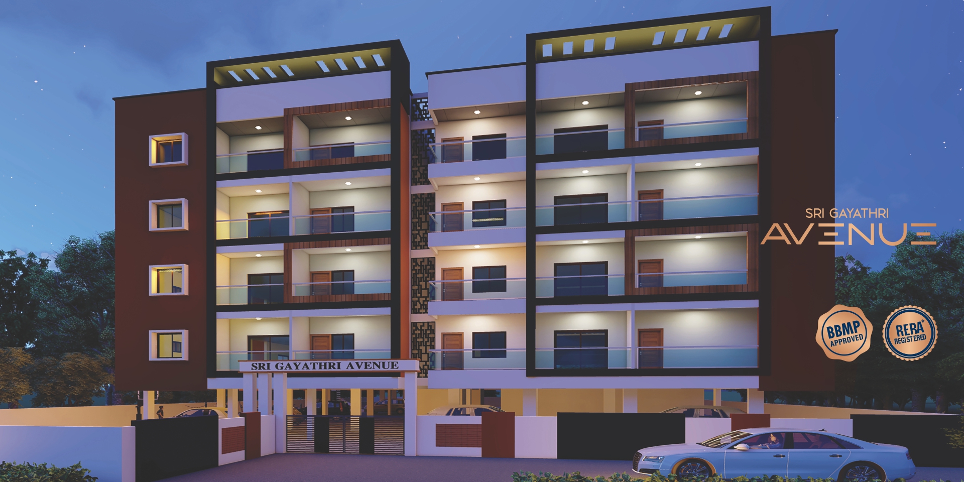 SDR Sri Gayatri Avenue Banner